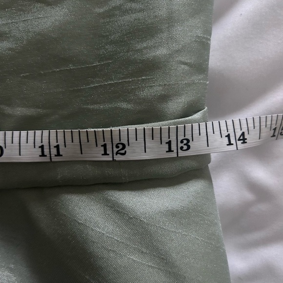 Jessica McClintock Bridal Strapless Mint Green Midi Dress Size 6 Vintage - Picture 9 of 10